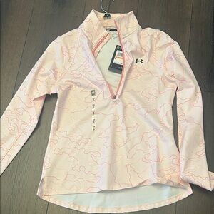 Under Armour Light Pink/Peach Patterned Pullover
